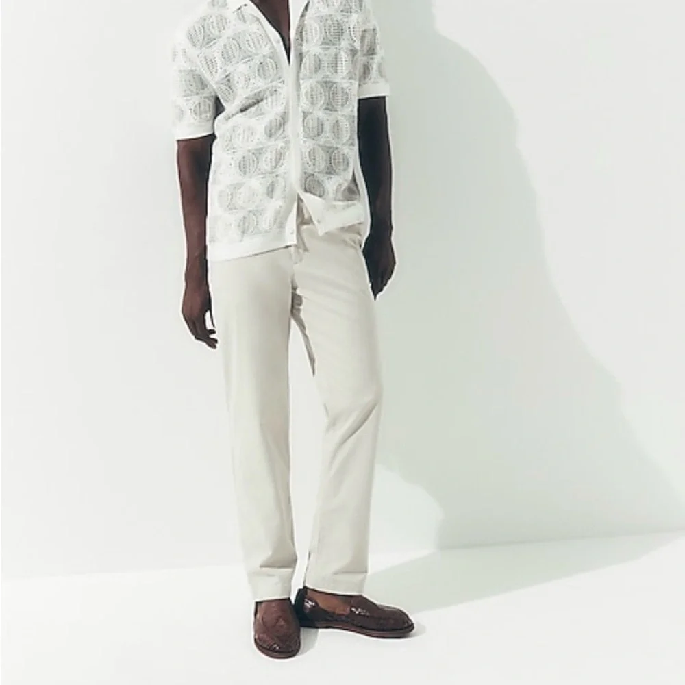 Express Men's Elegant oyster colorway Dress Pants 31x32 nwt